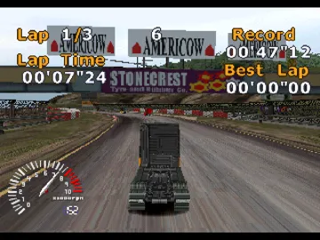 Truck Rally (EU) screen shot game playing